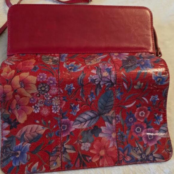 Designer Leather Handbag Mattioli Italy - Picture 3 of 6